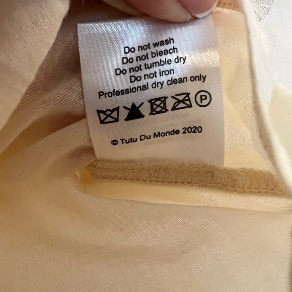 TUTU DU MONDE Dreamscape layered tutu dress sequin & floral embellishments 0-3m - Picture 6 of 11